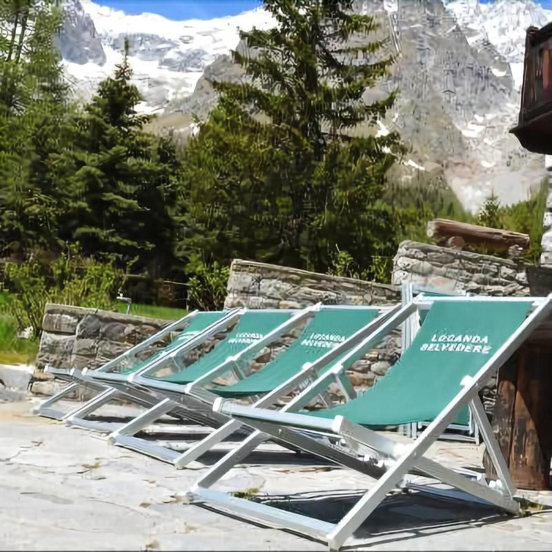 Hotel Locanda Belvedere Courmayeur Exteriör bild